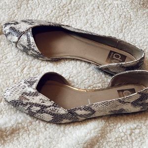 Dolce Vita Snake Print Flats